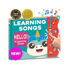 Learning Songs Musical Books For Toddlers 1-3